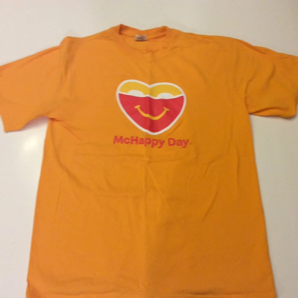 Men’s McHappy T-shirt Size medium - Picture 1 of 3